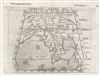1588 Ruscelli and Ptolemy Map of Southeast Asia