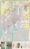 1964 Rand McNally City Plan or Map of Tampa and St. Petersburg, Florida