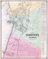 1868 Beers Map of Tarrytown ( Sleepy Hollow ), New York