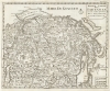 1740 Tirion/ Albrizzi map of Tartaria, after Strahlenberg