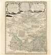 1749 Homann Heirs Map of Chinese Tartary