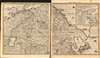 1696 Mortier Map of Siberia, Central Asia, China, Korea and Japan