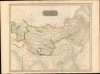 1814 Thomson Map of Tartary (Central and East Asia)