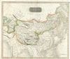 1814 Thomson Map of Tartary (i.e. Mongol Empire of Central and East Asia)