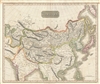 1814 Thomson Map of Tartary (Mongol Empire of Central and East Asia)