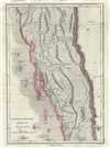 1854 Pharoah Map of the Tavoy District (Dawei) in Burma or Myanmar