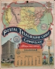 1896 Knapp / Postal Telegraph-Cable Co. Calendar Map of the United States