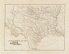 1882 Ernest W. DuBois Schoolboy manuscript map of Texas