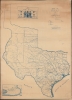 1938 Freeman Diazotype Map of Texas in 1836 (Proof State)