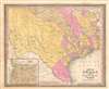 1846 Williams / Mitchell Map of Texas at fullest