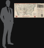 1911 Woodward and Tiernan Railroad Map of the Texas and Pacific Railway