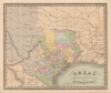 1842 Greenleaf Map of the Republic of Texas