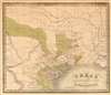 1842 Greenleaf Map of the Republic of Texas