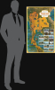 1966 Mike Roberts Pictorial Map of Thailand During the Vietnam War
