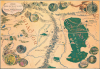 1971 Baynes Map of the Hobbit Bilbo's Journey through Eriador and Rhovanion