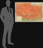 1955 Chung Hwa / China Cartographic Map of Tibet