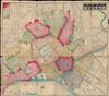1889 Ishijima / Yamanaka Map of Tokyo and Environs