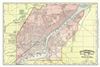 1892 Rand McNally Map or Plan of Toledo, Ohio