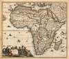 1685 Frederick de Wit Map of Africa