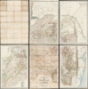 1899 Jeppe Map of the Transvaal (5 sheets) w/ provenance