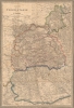 1830 Fried Map of Transylvania, Wallachia, Romania