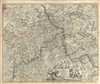 1721 De Wit Map of the Electorate of Trier, Germany