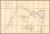 1859 Rey Historical / Biblical Case Map of the Holy Land, Tribe of Judah