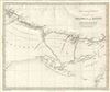 1844 S.D.U.K. Map of the Coast of Egypt and Tripoli (Libya) in North Africa