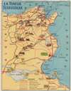 1937 Imprimerie Gaillac-Monrocq. Pictorial Map of Tunisia