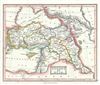 1845 Ewing Map of Turkey in Asia