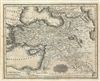 1828 Malte-Brun Map of Turkey in Asia (Palestine, Syria, Iraq, Turkey)