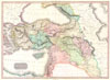 1818 Pinkerton Map of Turkey in Asia, Iraq, Syria, and Palestine