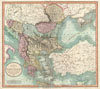 1801 Cary Map of Turkey in Europe, Greece, and the Balkan