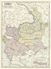 1892 Rand McNally Map of European Turkey
