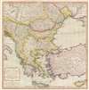 1794 Laurie and Whittle Map of Greece, Turkey, and the Balkans