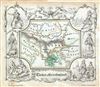 1846 Lowenberg Whimsical Map of Turkey and Greece