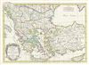 1783 Janvier Map of Greece, Turkey, Macedonia and the Balkans