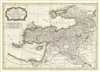 1771 Bonne Map of Turkey, Syria and Iraq (Asia Minor)