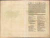 1570 / 1579 Ortelius Map of the World (first plate)
