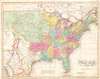 1822 Melish Map of the United States of America