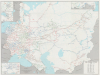 1969 U.S. Army Cold War Era Bibliography of the U.S.S.R w/ 9 Folding Maps.