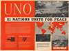 1946 Army Information Branch Newsmap of the World and the Nascent United Nations