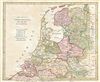 1794 Wilkinson Map of the Netherlands