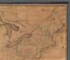1832 Amos Lay Wall Map of the United States