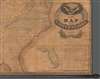 1832 Amos Lay Wall Map of the United States