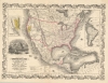 1849 Atwood Gold Rush Map of the United States