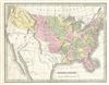 1835 Bradford Map of the United States