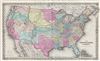 1856 Colton Map of the United States