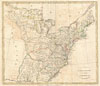 1799 Cruttwell Map of the United States of America