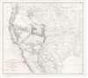 1857 Emory Survey Map of the Western United States